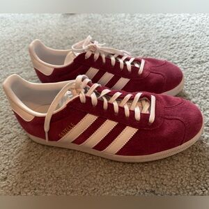 adidas Gazelle Maroon/Chalk White/Gum